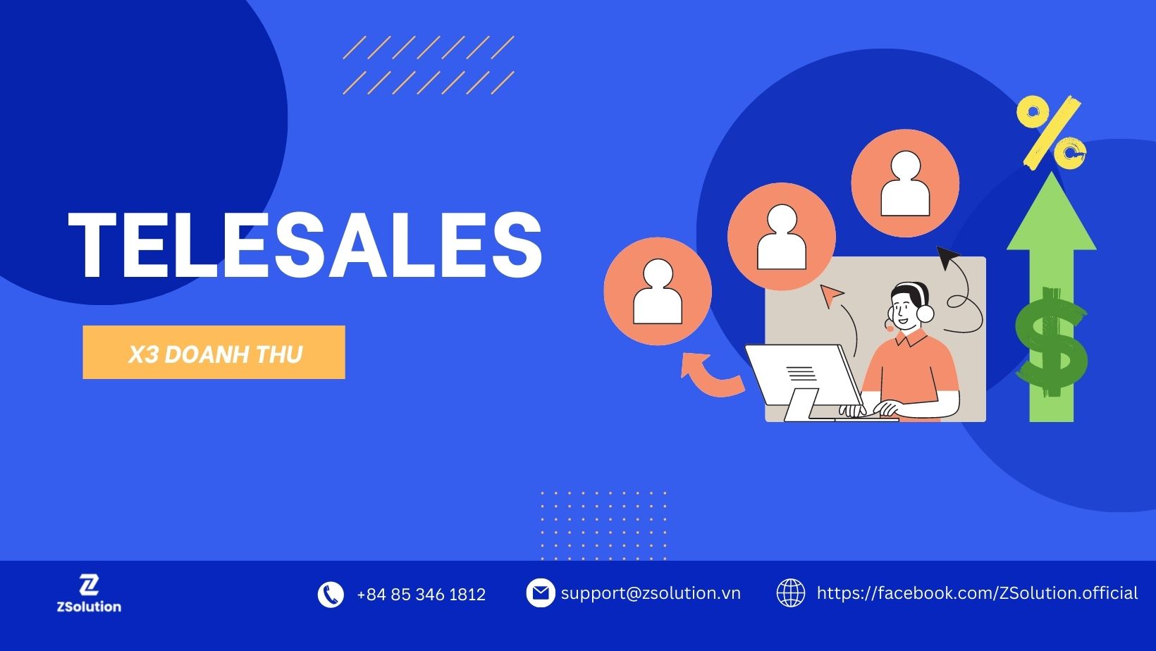 Cách quản lý telesales hiệu quả để x3 doanh thu