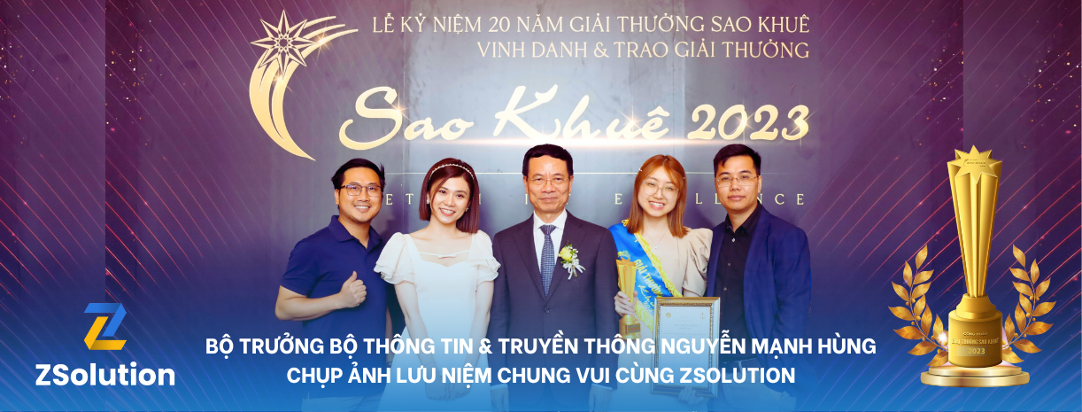 Sao Khuê 2023: ZSolution – Start-up trẻ, hoài bão lớn và giải pháp đột phá